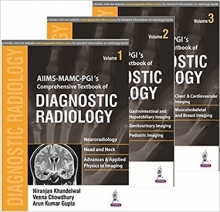 کتاب کامپرنسیو تکس بوک آف دیاگنوستیک رادیولوژی AIIMS MAMC - PGI's Comprehensive Textbook of Diagnostic Radiology (3 Vols)