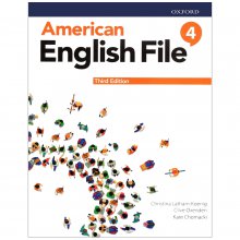 کتاب امریکن انگلیش فایل 4 ويرايش سوم American English File 3rd Edition رحلی