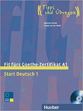 کتاب آزمون گوته آلمانی Fit fürs Goethe Zertifikat A1 Start Deutsch 1