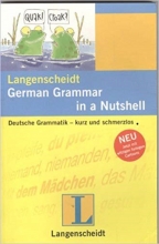 کتاب Langenscheidt German Grammar in a Nutshell Deutsche Grammatik kurz und schmerzlos رنگی