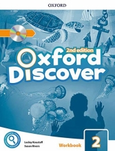 کتاب آکسفورد دیسکاور 2 ورک بوک ویرایش دوم Oxford Discover 2 Workbook 2nd Edition