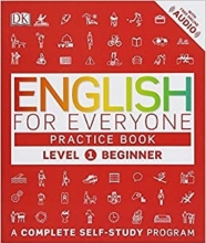 کتاب اینگلیش فور اوری وان English for Everyone Level 1 Beginner Practice سیاه و سفید