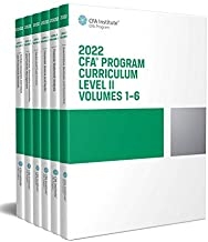 کتاب سی اف ای پروگرام کوریکولوم The 2022 CFA Program Curriculum Level II Box Set