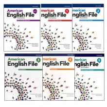 کتاب امریکن انگلیش فایل ویرایش سوم American English File 3rd Edition مجموعه شش جلدی
