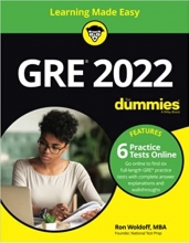 کتاب جی آر ای 2022 فور دامیز GRE 2022 For Dummies with Online Practice