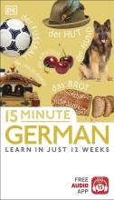 کتاب 15 مینوت جرمن لرن این جاست 12 ویکز 15Minute German Learn in Just 12 Weeksچاپ رنگی