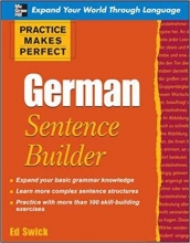 کتاب Practice Makes Perfect German Sentence Builder