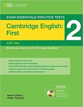کتاب اگزم اسنشیالز پرکتیس تست فرست Exam Essentials Practice Tests First (FCE) 2
