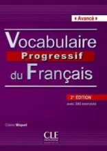 کتاب لغت فرانسوی وکبیولیر پروگرسیف دو vocabulaire progressif du francais niveau avance 2 edition  رنگی
