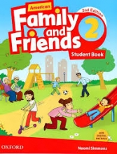 کتاب امریکن فمیلی اند فرندز ویرایش دوم American Family and Friends 2nd 2 سایز بزرگ رحلی