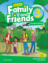 کتاب امریکن فمیلی اند فرندز ویرایش دوم American Family and Friends 2nd 3 سایز بزرگ رحلی