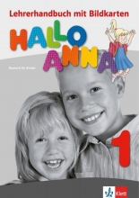 کتاب معلم آلمانی هلو آنا Hallo Anna 1 Lehrerhandbuch mit Bildkarten