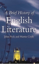 کتاب ای بریف هیستوری آف انگلیش لیتراچر A Brief History of English Literature