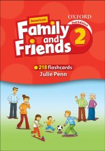 فلش کارت امریکن فمیلی اند فرندز ویرایش دوم Flashcards American Family and Friends 2 Second Edition