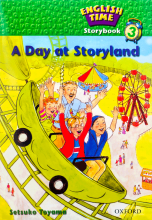 کتاب انگلیش تایم استوری بوک 3 ای دی ات استوری لند English Time Storybook 3 A Day at Storyland