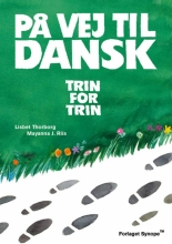 کتاب دانمارکی پا وج تیل دانسک ترین فور ترین Pa vej til dansk - trin for trin سیاه و سفید