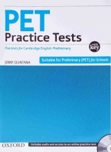 کتاب پی ای تی پرکتیس تست PET Practice Tests