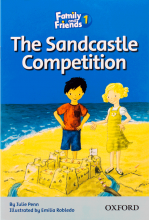 کتاب فامیلی اند فرندز ریدرز وان ساندکاستل کامپتیشن Family and Friends Readers 1 The Sandcastle Competition