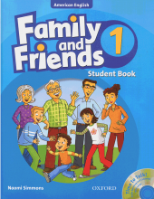 کتاب فمیلی اند فرندز ویرایش قدیم Family and Friends American English 1