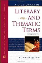 کتاب ای دیکشنری آف لیتراری اند تماتیک ترمز A Dictionary of Literary And Thematic Terms