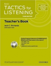کتاب معلم تکتیس فور لیسنینگ ویرایش سوم Tactics for Listening Basic: Teacher's Book Third Edition