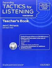 کتاب معلم تکتیس فور لیسنیگ اکسپندینگ Tactics for Listening Expanding: Teacher's Book Third Edition