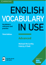 کتاب اینگلیش وکبیولری این یوز English Vocabulary in Use Advanced 3rd وزیری