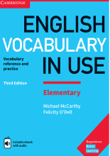 کتاب اینگلیش وکبیولری این یوز المنتاری ویرایش سوم English Vocabulary in Use Elementary 3rd وزیری