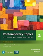 کتاب کانتمپوراری تاپیک Contemporary Topics 4th 2