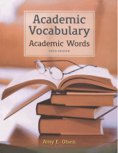 کتاب آکادمیک وکبیولری آکادمیک وردز ویرایش پنجم Academic Vocabulary Academic Words 5th Edition سیاه و سفید