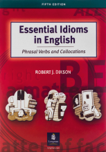کتاب اسنتیال آیدیومس این انگلیش Essential Idioms in English Phrasal Verbs and Collocations 5th