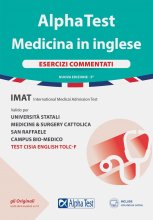 کتاب ایتالیایی Alpha Test Medicina in inglese Esercizi commentati