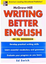 کتاب رایتینگ بتر اینگلیش ان ای اس ال Writing Better English An ESL Workbook