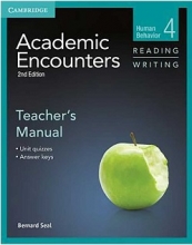 کتاب معلم آکادمیک اینکانترس Academic Encounters 2nd 4 Reading and Writing Teachers Manual