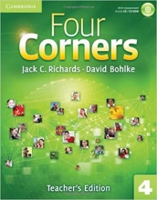 کتاب معلم فور کورنز Four Corners 4 teachers edition