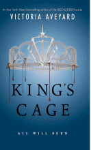 کتاب کینگز کیج رد کویین Kings Cage Red Queen Series Book3