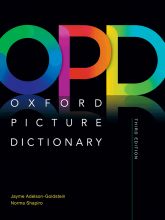 کتاب آکسفورد پیکچر دیکشنری ویرایش سوم Oxford Picture Dictionary 3rd - Digest Size Hard Cover