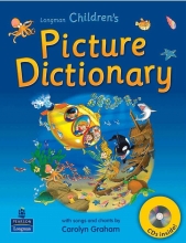 کتاب لانگمن چیلدرن پیکچر دیکشنری Longman Childrens Picture Dictionary آبی
