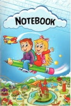 کتاب نوت بوک Notebook دفتر چهارخط رقعی