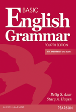 کتاب بیسیک انگلیش گرامر بتی آذر Basic English Grammar 4th Edition R قرمز