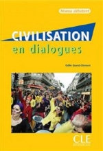 کتاب Civilisation en dialogues debutant سیاه و سفید