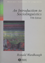کتاب ان اینتروداکشن تو سوسالینگویستیکس ویرایش پنجم An Introduction to Sociolinguistics 5th Edition