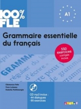 کتاب گرامر ضروری فرانسه Grammaire essentielle du français niv A1 Livre سیاه و سفید