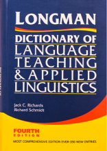 کتاب لانگمن دیکشنری Longman Dictionary of Language Teaching and Applied Linguistics 4th Edition جلد سخت