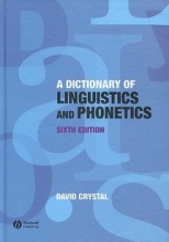 کتاب دیکشنری اف لینگوییستیکز اند فونتیکز ویرایش ششم A Dictionary Of Linguistics and Phonetics Sixth Edition