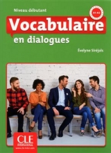 کتاب Vocabulaire en dialogues debutant 2eme edition سیاه و سفید