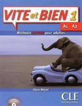 کتاب فرانسه ویت ات بین ویرایش قدیم Vite et bien 1 A1 A2 رنگی