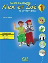 کتاب زبان Alex et Zoe Niveau 1 Livre Cahier d'activite