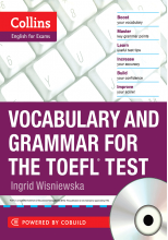 کتاب زبان کالینز وکبیولری اند گرامر فور د تافل تست Collins Vocabulary and Grammar for the TOEFL Test