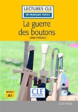 کتاب La guerre des boutons Niveau 1 A1 2eme edition